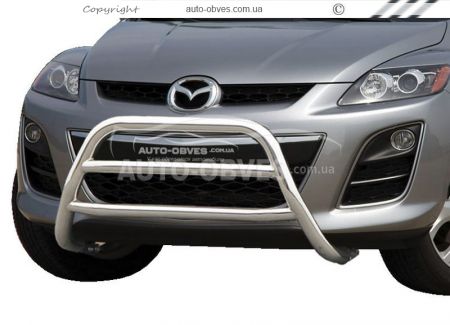 Кенгурятник Mazda CX7 2006-2012 - тип: на 2 перемычки фото 0
