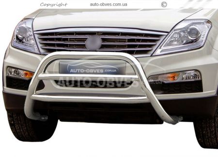 Bullbar Ssangyong Rexton W - type: 2 lintels фото 0