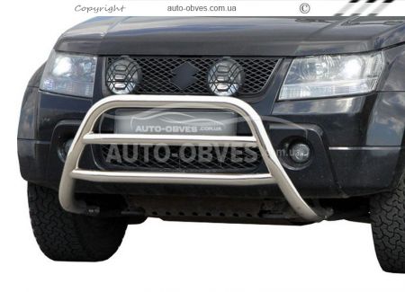 Кенгурятник Suzuki Grand Vitara 2005-2011 - тип: на 2 перемички фото 0