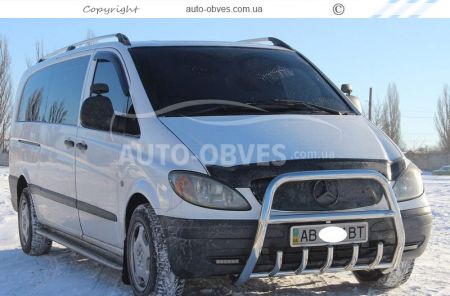 Front bumper protection Mercedes Vito, Viano фото 1