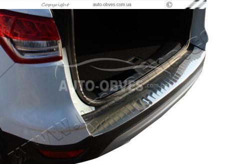 Накладка на задний бампер Ford Kuga 2017-2020 фото 1