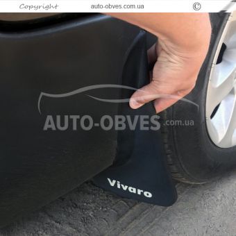 Mudguards Opel Vivaro -type: rear 2pcs, without fasteners фото 2