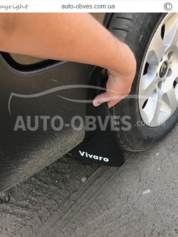 Mudguards Opel Vivaro -type: rear 2pcs, without fasteners фото 5