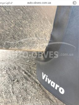 Mudguards Opel Vivaro -type: rear 2pcs, without fasteners фото 4