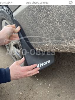 Mudguards Opel Vivaro 2015-2019 - type: rear set, without fasteners фото 2