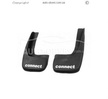 Mudguards Ford Connect 2009-2012 -type: rear 2pcs, without fasteners фото 0
