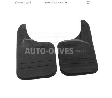 Mudguards Toyota Hilux 2006-2011 -type: rear short 2pcs, medium quality, without fasteners фото 1