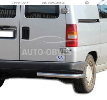 Rear bumper protection Scudo, Expert, Jumpy, 806 - type: single corners фото 0