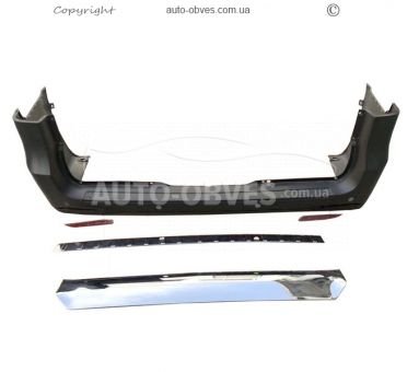 Rear bumper Mercedes Vito, w447 2014-… - type: paintable amg фото 0