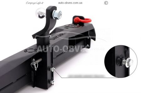 Rear power bumper for MItsubishi L200 2019-2024 фото 9