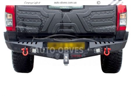 Rear power bumper for MItsubishi L200 2019-2024 фото 3
