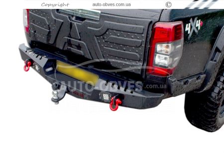Rear power bumper for MItsubishi L200 2019-2024 фото 1