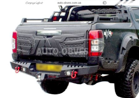 Rear power bumper for MItsubishi L200 2019-2024 фото 0