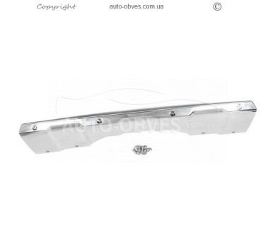 Back panel Mercedes GL class x164 2006-2009 - type: stainless steel фото 1