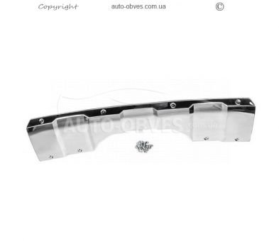 Back panel Mercedes GL class x164 2006-2009 - type: stainless steel фото 2