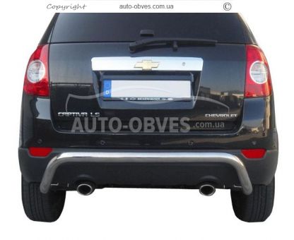 Opel Antara rear bumper protection - type: U-shaped фото 0
