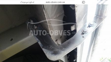 Захист заднього бампера Mercedes V-class w447, Vito III - тип: одинарна труба фото 5