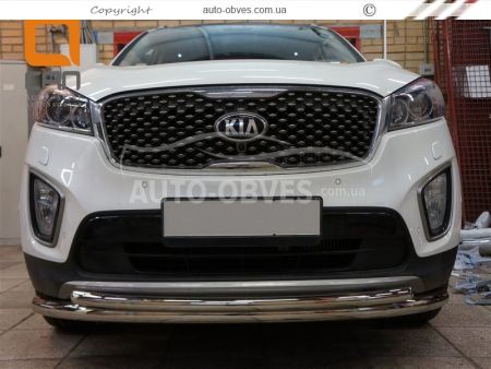 Двойная дуга Kia Sorento Prime 2015-... фото 3