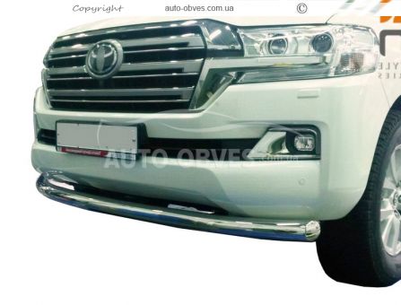 Single rollbar Toyota Land Cruiser 200 2016-2021 фото 0