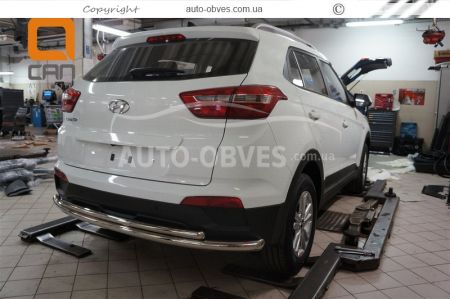 Rear Bumper Protection Hyundai Creta 2016-... фото 1