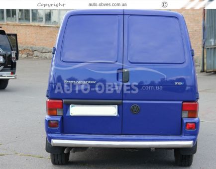 Volkswagen T4 rear bumper protection - type: single pipe фото 2
