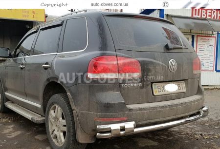 Захист заднього бампера VW Touareg 2002-2010 фото 1