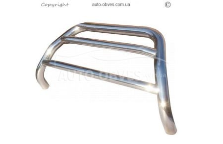 Front bar Mitsubishi Outlander 2013-2015 - type: 2 jumpers фото 4