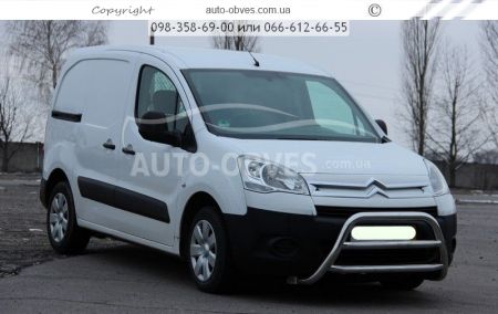 Bull bar Citroen Berlingo 2008-2017 - type: 2 jumpers фото 2