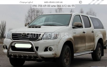 Front bar Toyota Hilux 2012-2015 - type: standard фото 2