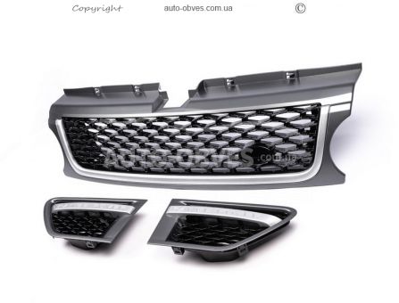 Fender gills Range Rover Sport 2005-2012 - type: grey, 2010-2013, 2 pcs фото 0